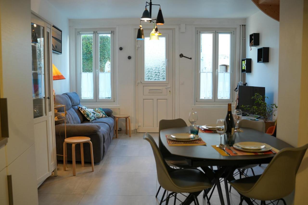 Maison Vue Baie Au Coeur Du Quartier De L'Abbaye Saint-Valery-sur-Somme Bagian luar foto